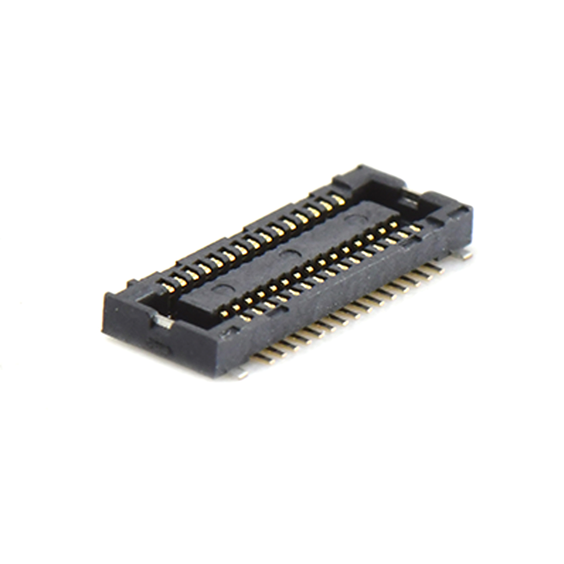 B0401板对板连接器Pitch 0.40mm H0.95mm母座 2*15Pin黑色 镀全金G/F